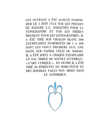 Maurice Utrillo, Composition, Loge De Maurice Utrillo, Lithograph