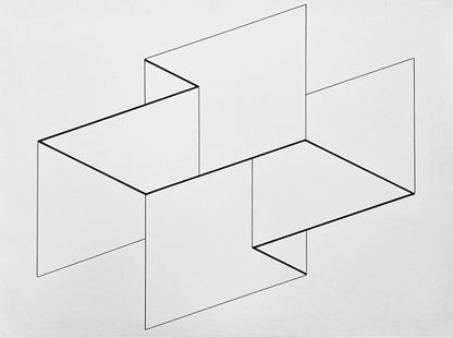 Josef Albers, Composition, Josef Albers Zeichnungen Drawings, Lithograph