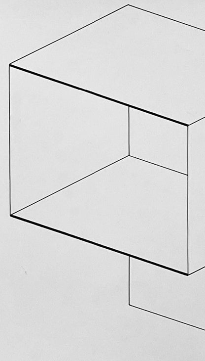 Josef Albers, Composition, Josef Albers Zeichnungen Drawings, Lithograph