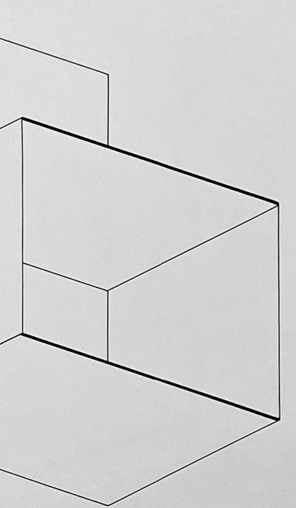 Josef Albers, Composition, Josef Albers Zeichnungen Drawings, Lithograph