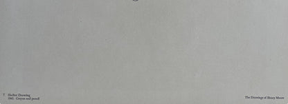 Henry Moore, Shelter Drawing, The Drawings Of Henry Moore, Lithograph