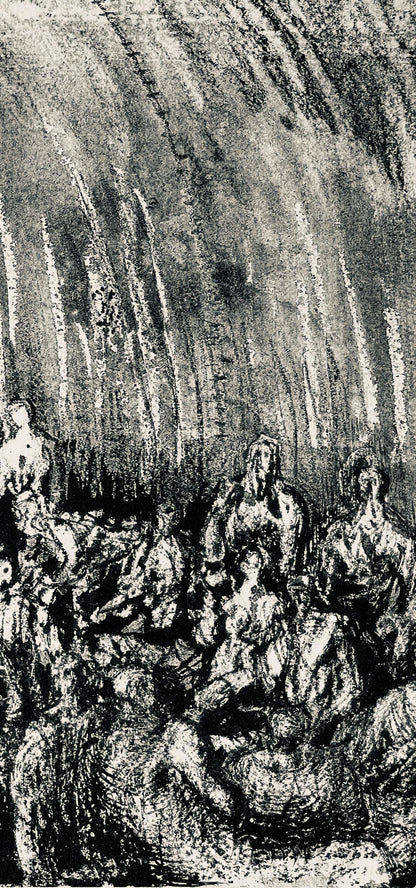 Henry Moore, Shelter Drawing, The Drawings Of Henry Moore, Lithograph