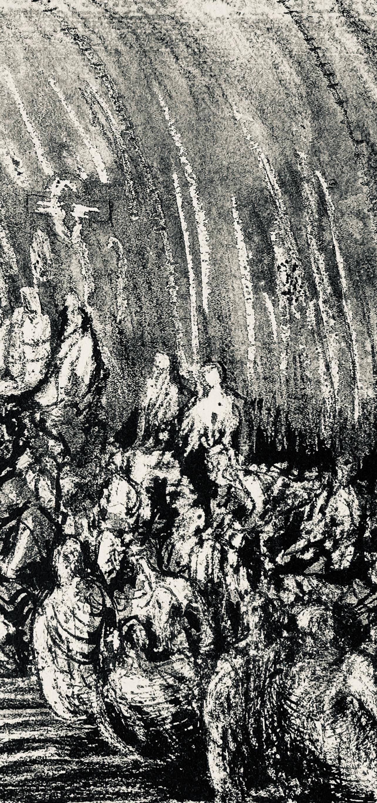 Henry Moore, Shelter Drawing, The Drawings Of Henry Moore, Lithograph