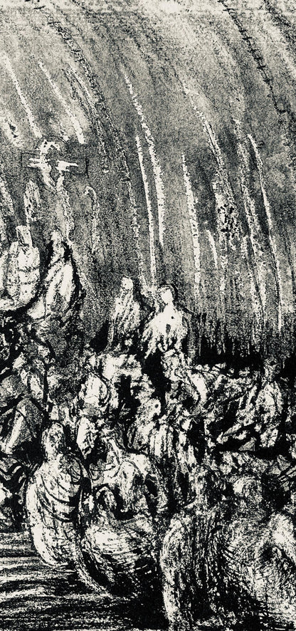 Henry Moore, Shelter Drawing, The Drawings Of Henry Moore, Lithograph