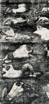 Henry Moore, Studies Of Miners At Work, The Drawings Of Henry Moore, Lithograph