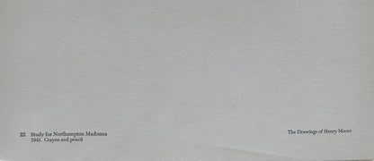 Henry Moore, Study For Northampton Madonna, The Drawings Of Henry Moore, Lithograph