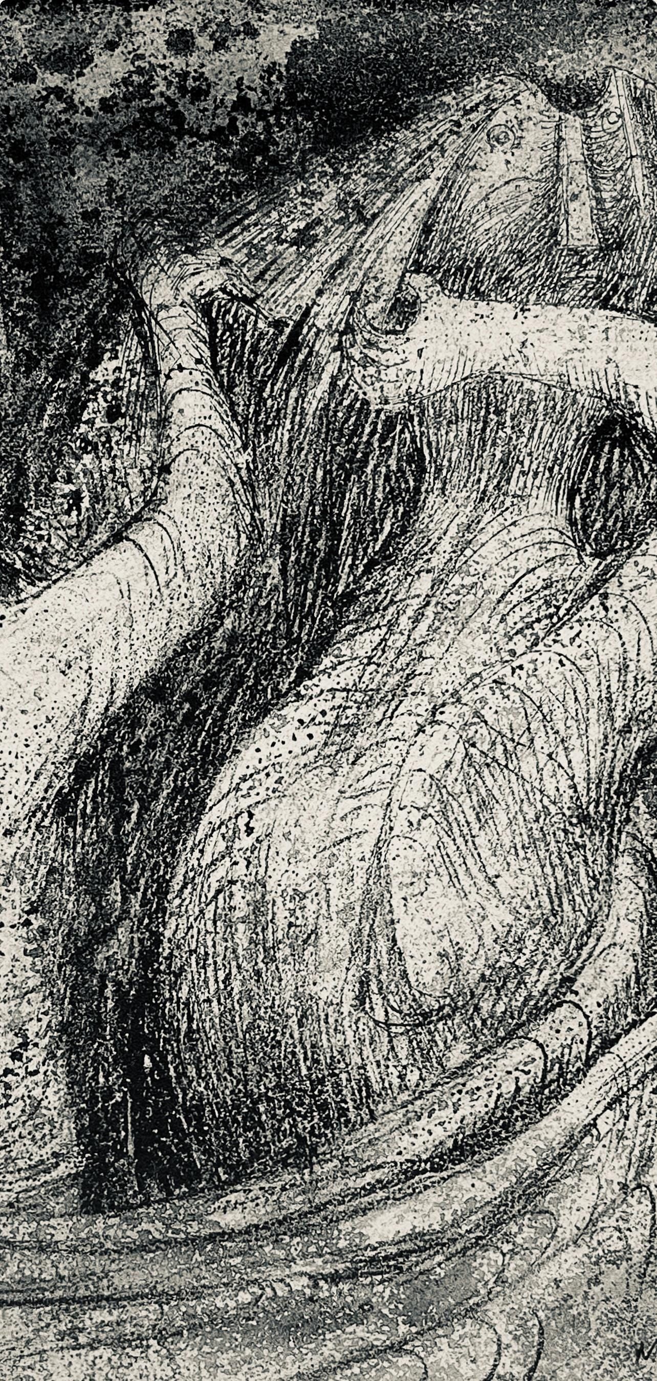 Henry Moore, Hair Combing, The Drawings Of Henry Moore, Lithograph