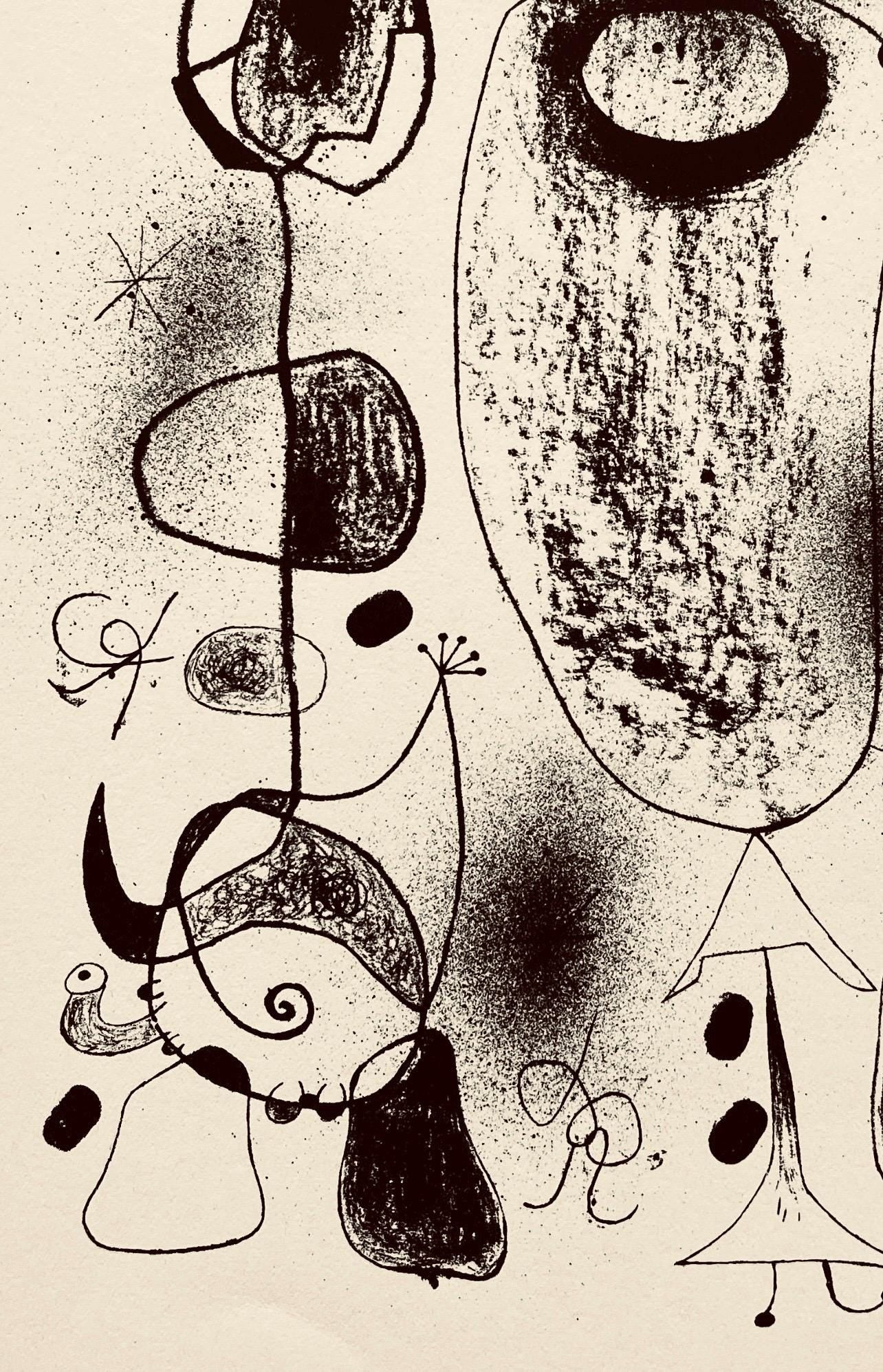 Joan Mir, Composition, The Prints Of Joan Miro, Etching