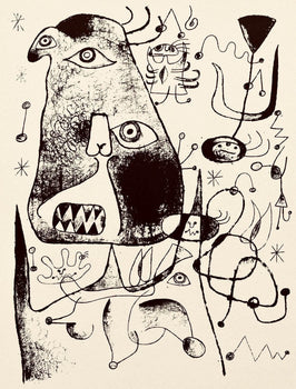 Joan Mir, Composition, The Prints Of Joan Miro, Etching