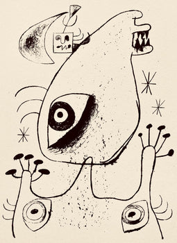 Joan Mir, Composition, The Prints Of Joan Miro, Etching