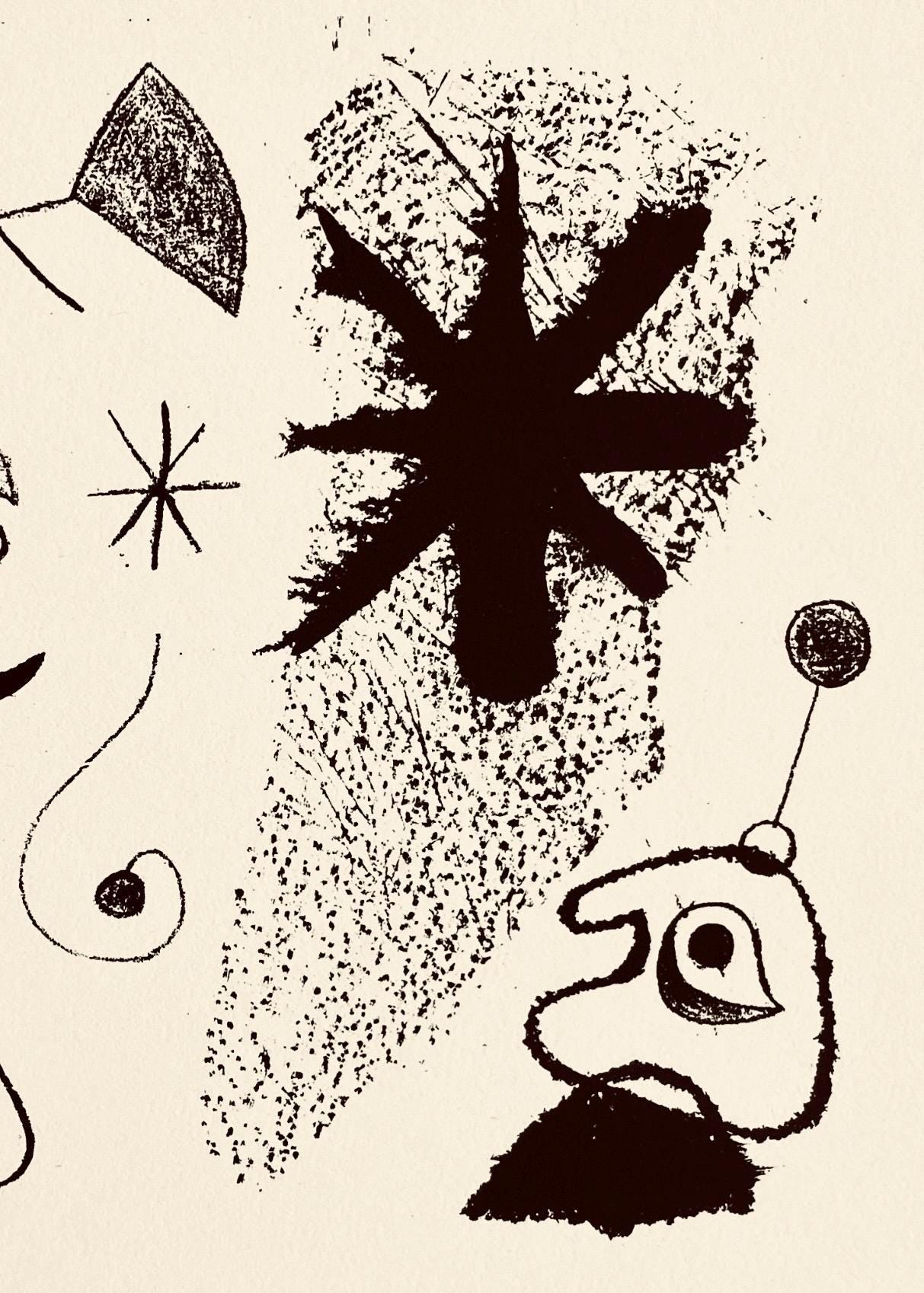 Joan Mir, Composition, The Prints Of Joan Miro, Etching