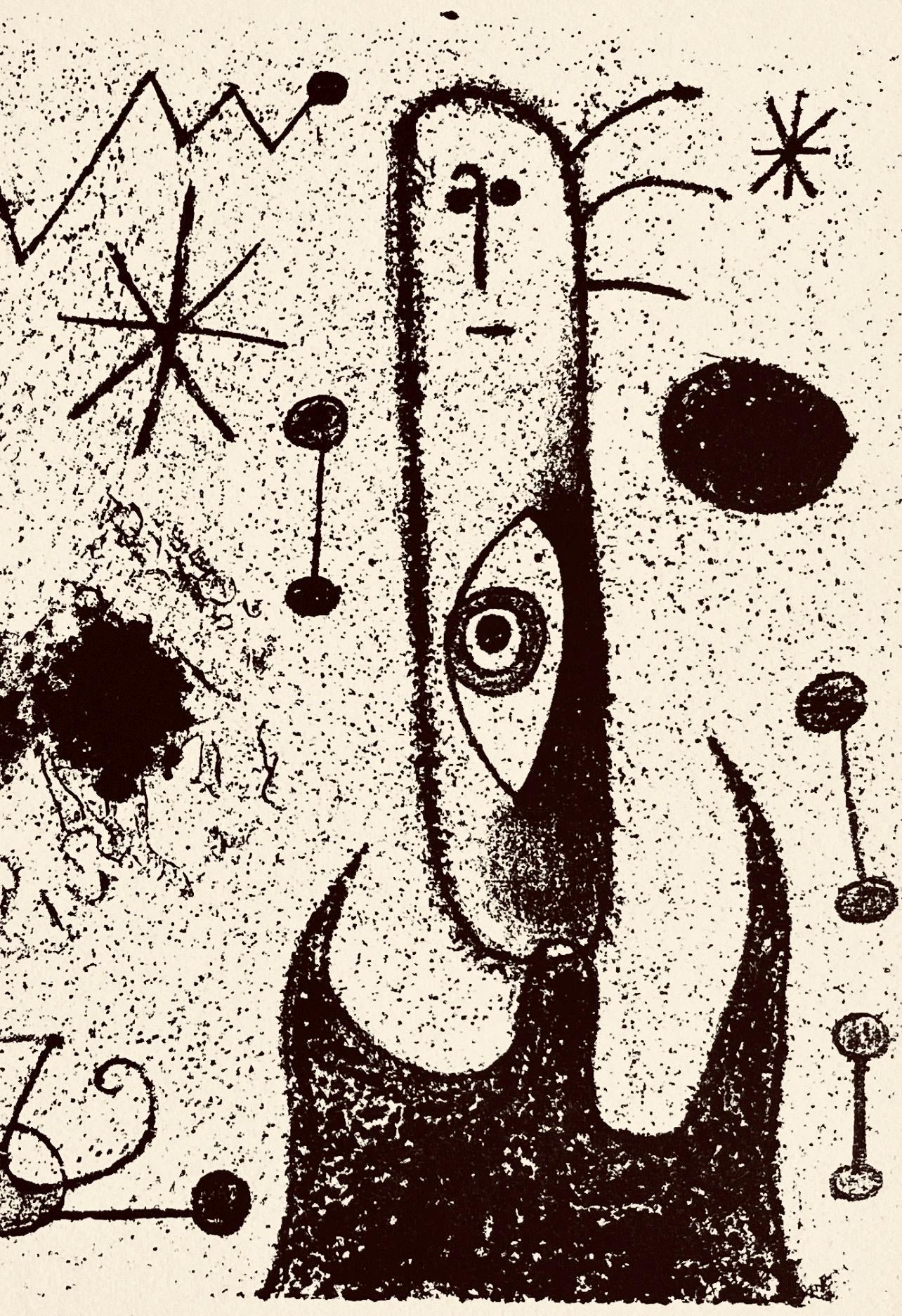Joan Mir, Composition, The Prints Of Joan Miro, Etching