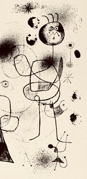 Joan Mir, Composition, The Prints Of Joan Miro, Etching