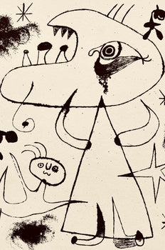 Joan Mir, Composition, The Prints Of Joan Miro, Etching