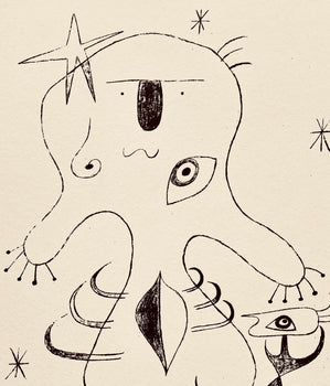 Joan Mir, Composition, The Prints Of Joan Miro, Etching