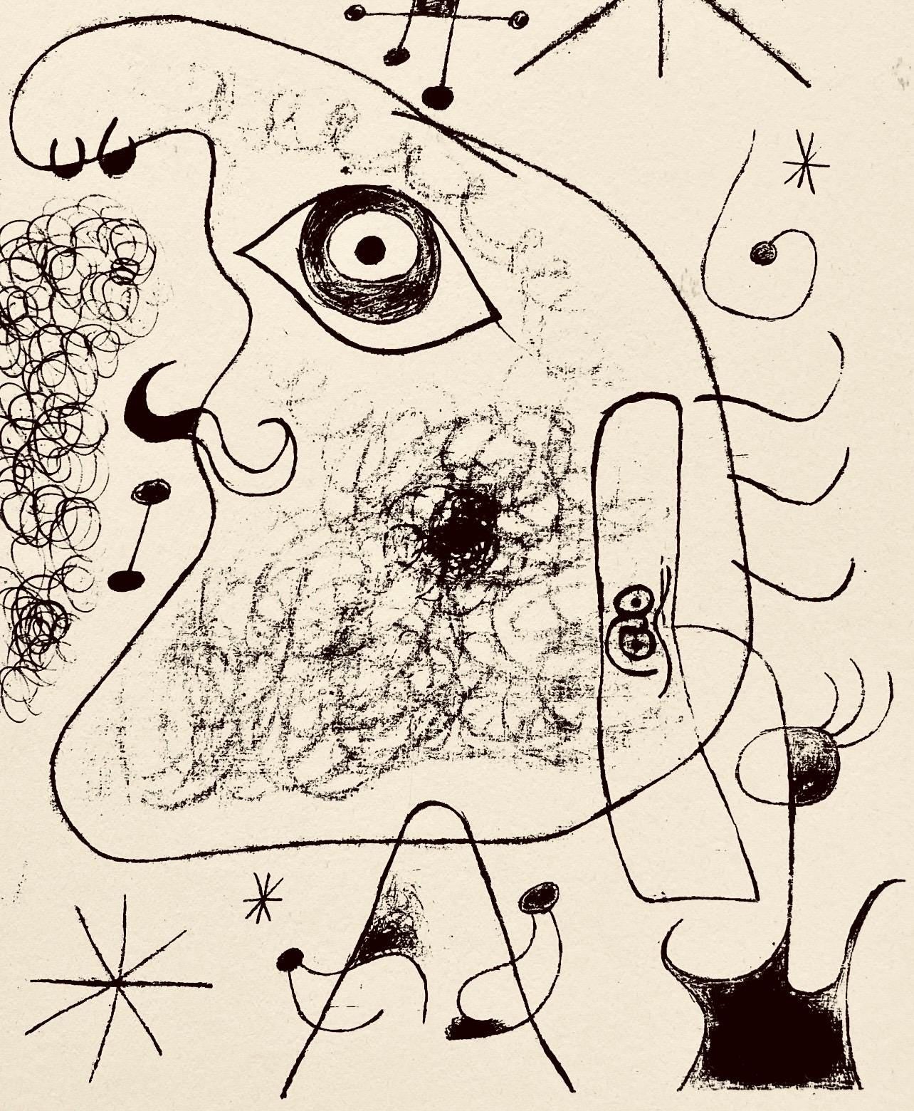 Joan Mir, Composition, The Prints Of Joan Miro, Etching