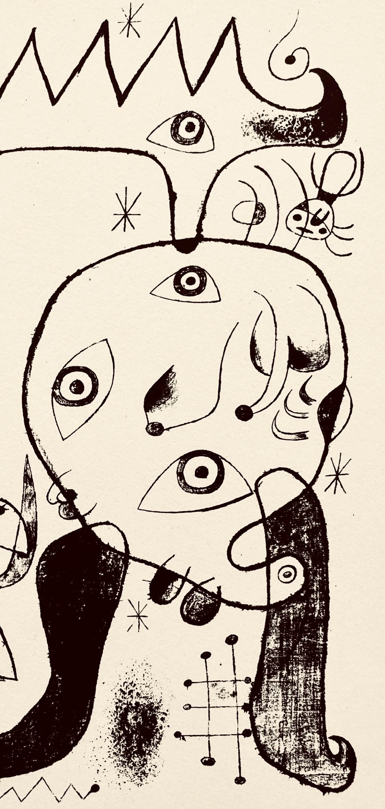 Joan Mir, Composition, The Prints Of Joan Miro, Etching