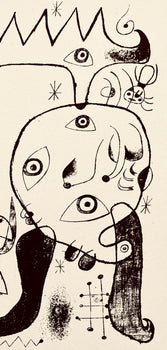 Joan Mir, Composition, The Prints Of Joan Miro, Etching