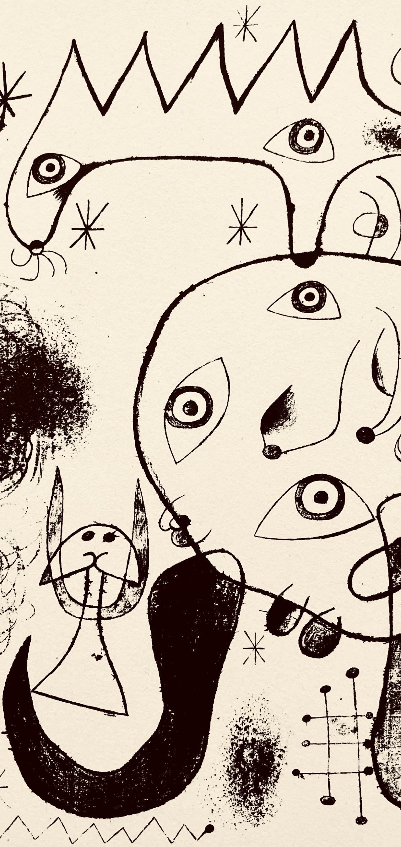 Joan Mir, Composition, The Prints Of Joan Miro, Etching