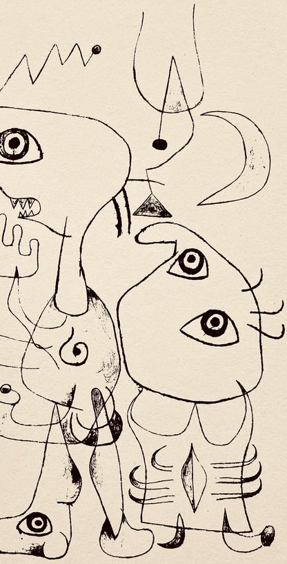 Joan Mir, Composition, The Prints Of Joan Miro, Etching