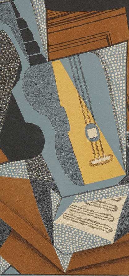 Juan Gris, Guitare (Kahnweiler 1969), Au Soleil Du Plafond, Lithograph