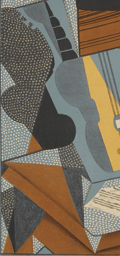 Juan Gris, Guitare (Kahnweiler 1969), Au Soleil Du Plafond, Lithograph
