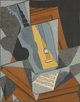 Juan Gris, Guitare (Kahnweiler 1969), Au Soleil Du Plafond, Lithograph