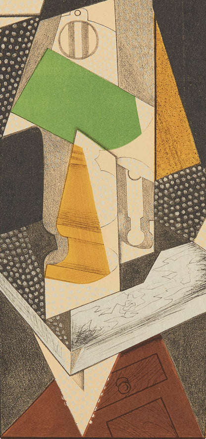 Juan Gris, La Lampe (Kahnweiler 1969), Au Soleil Du Plafond, Lithograph