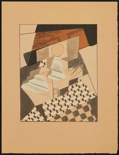 Juan Gris, Loupire (Kahnweiler 1969), Au Soleil Du Plafond, Lithograph