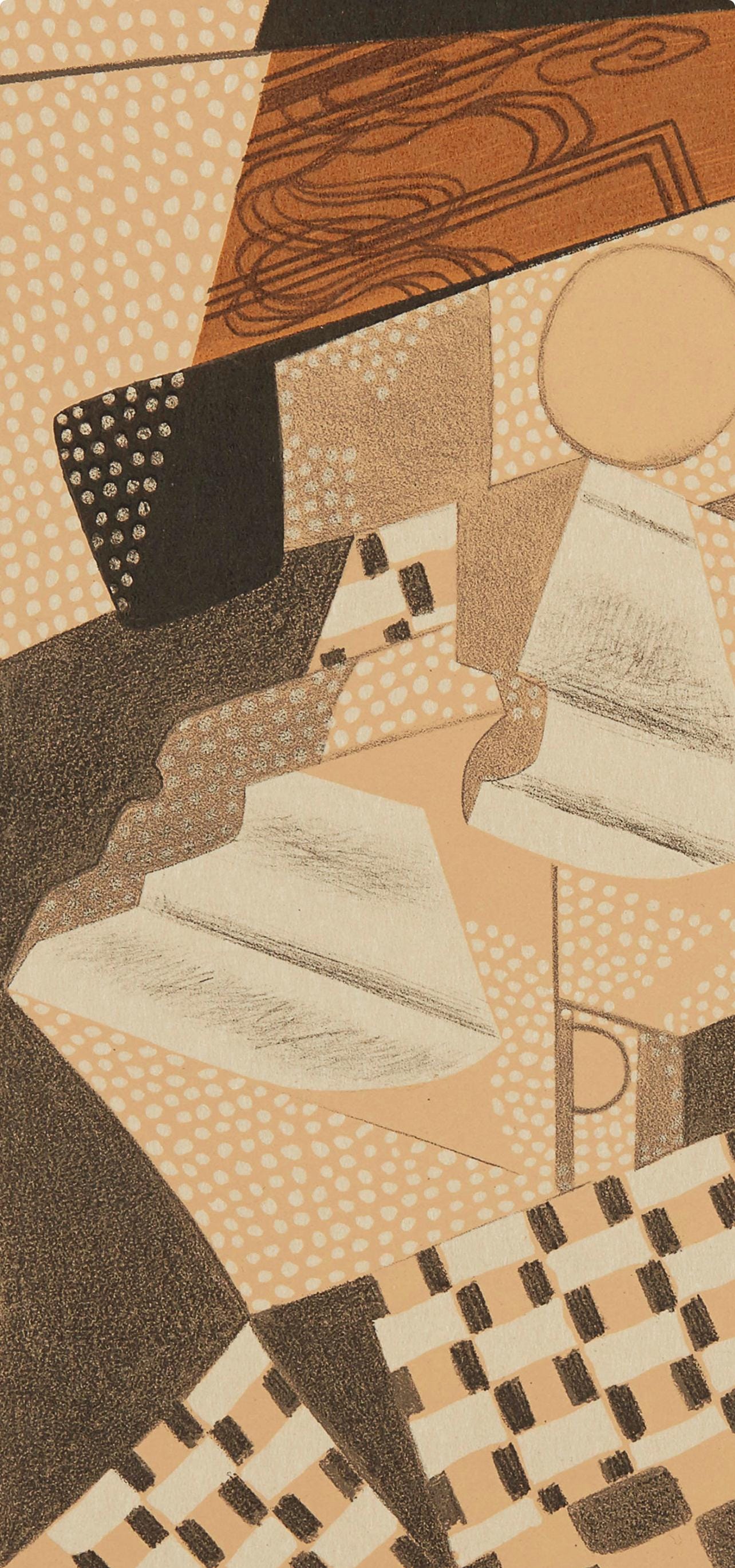 Juan Gris, Loupire (Kahnweiler 1969), Au Soleil Du Plafond, Lithograph