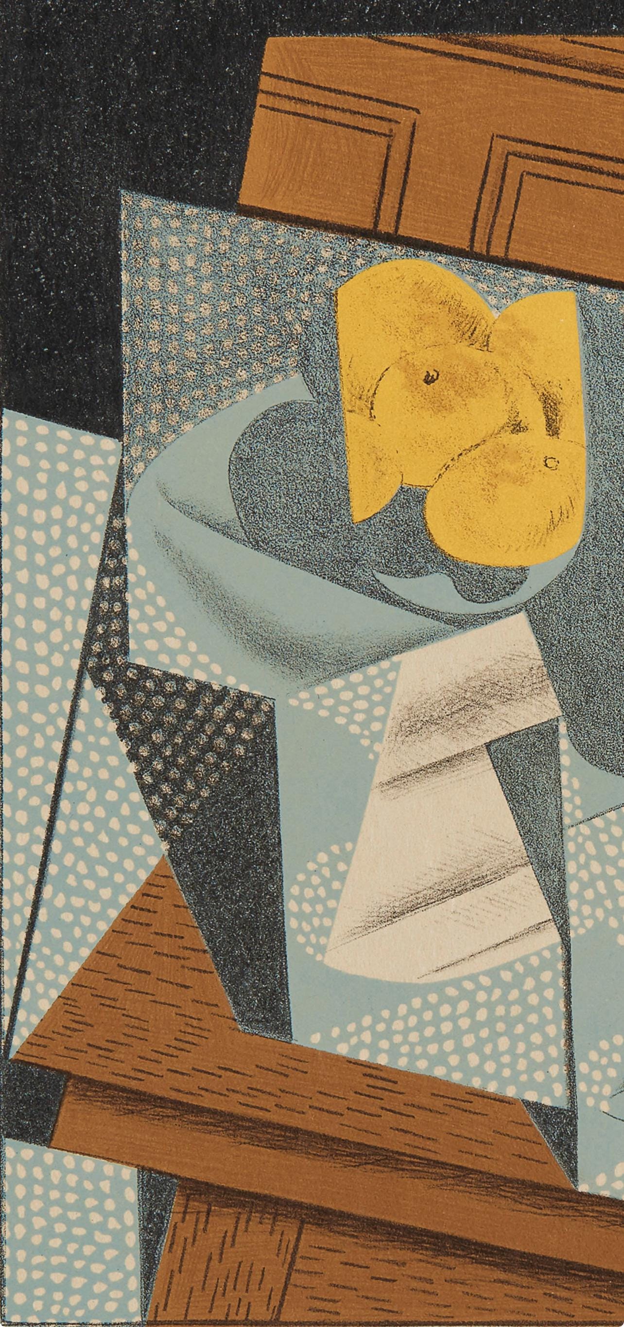 Juan Gris, Compotier (Kahnweiler 1969), Au Soleil Du Plafond, Lithograph