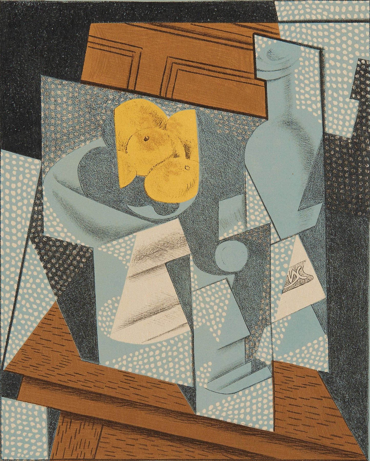 Juan Gris, Compotier (Kahnweiler 1969), Au Soleil Du Plafond, Lithograph