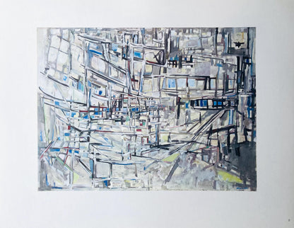 Vieira Da Silva, Composition, Vieira Da Silva, Peintres D'Aujourd'Hui, Lithograph