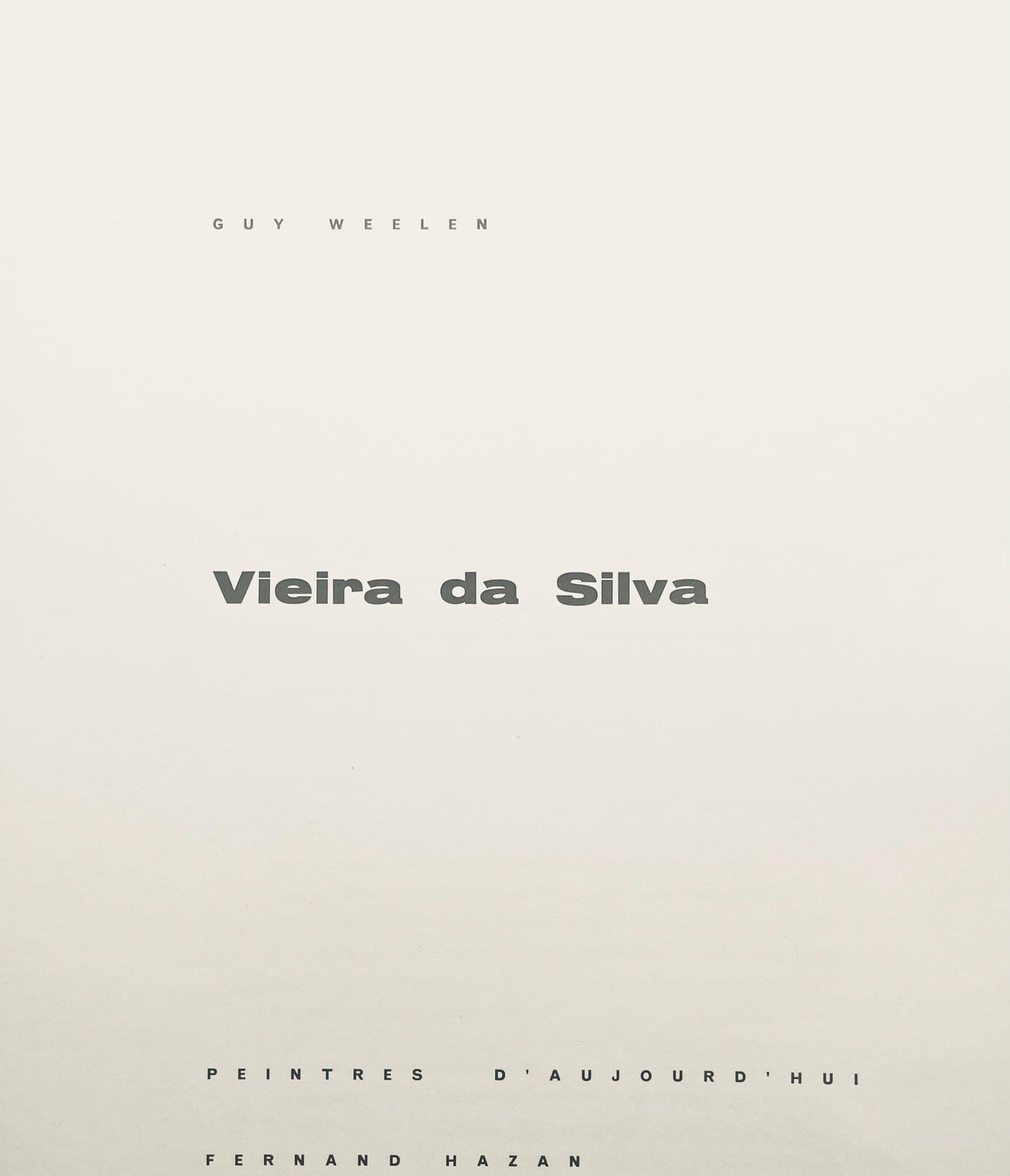 Vieira Da Silva, Composition, Vieira Da Silva, Peintres D'Aujourd'Hui, Lithograph