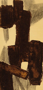 Pierre Soulages, Composition, Pierre Soulages, Peintres D'Aujourd'Hui, Lithograph