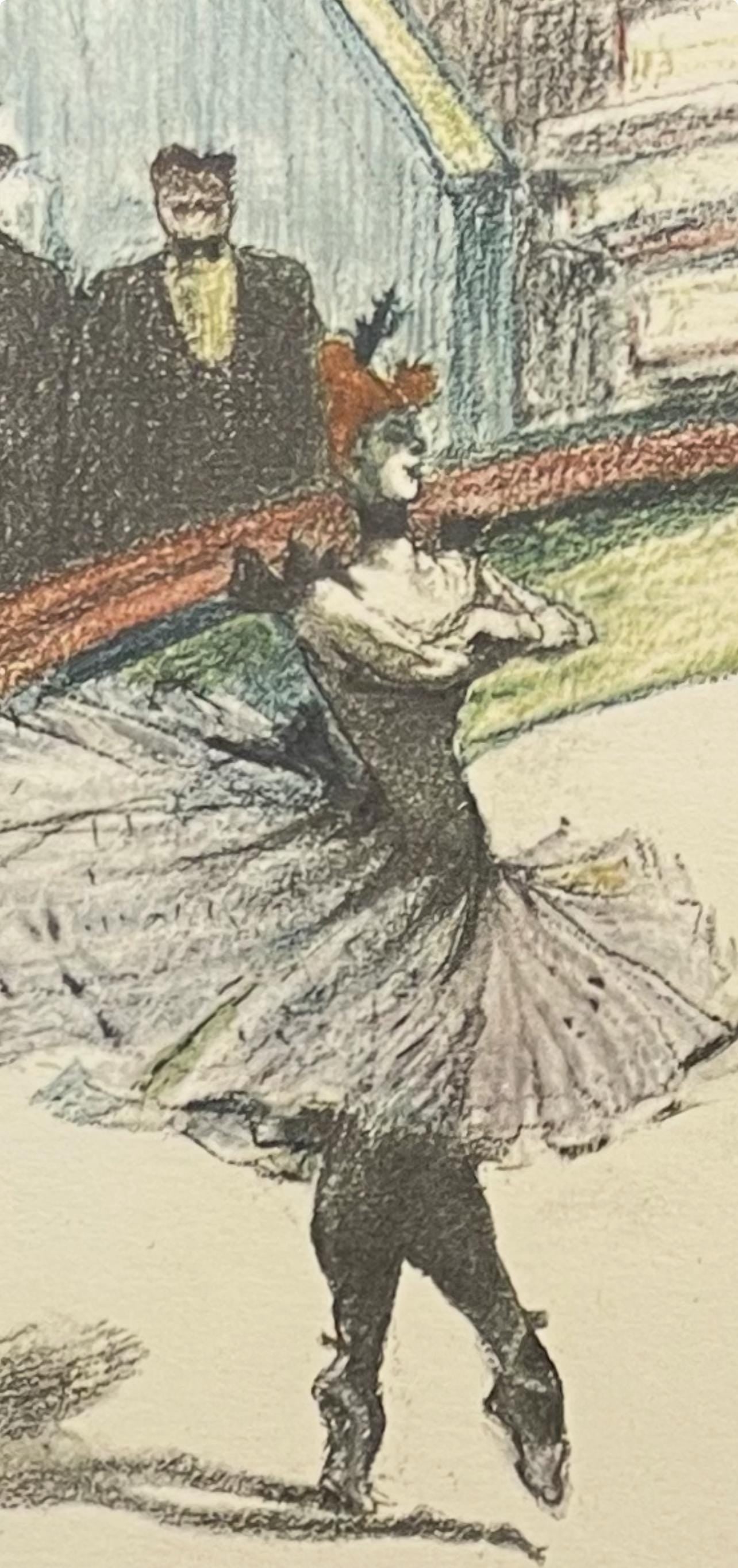 Henri De Toulouse-Lautrec, Curtain Call, Henri De Toulouse-Lautrec, At The Circus, Lithograph