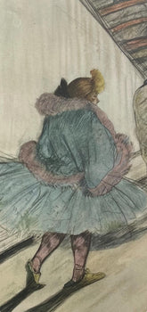 Henri De Toulouse-Lautrec, Entering The Ring, Henri De Toulouse-Lautrec, At The Circus, Lithograph
