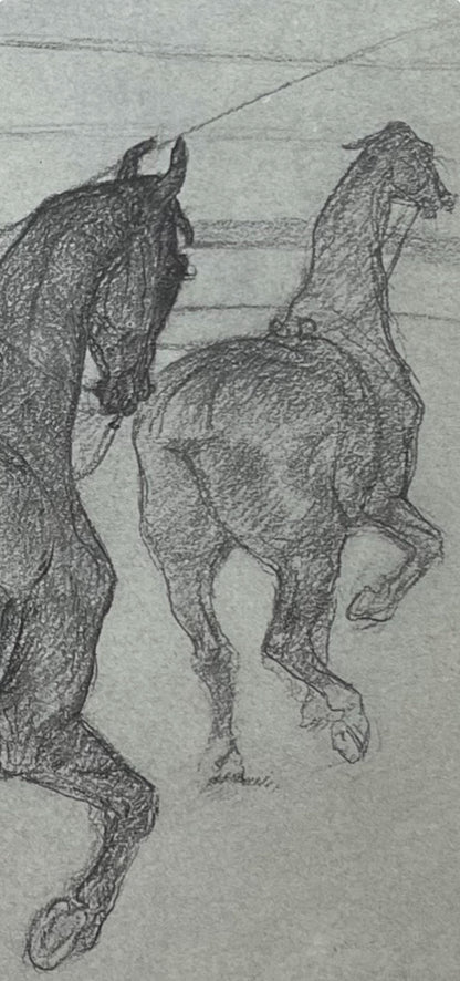 Henri De Toulouse-Lautrec, Haute Cole Equestrienne: The Tandem, Henri De Toulouse-Lautrec, At The