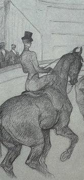 Henri De Toulouse-Lautrec, Haute Cole Equestrienne: The Tandem, Henri De Toulouse-Lautrec, At The