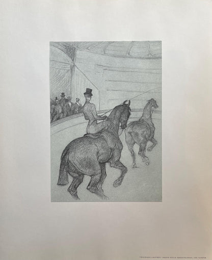 Henri De Toulouse-Lautrec, Haute Cole Equestrienne: The Tandem, Henri De Toulouse-Lautrec, At The