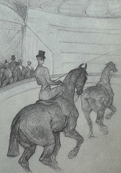 Henri De Toulouse-Lautrec, Haute Cole Equestrienne: The Tandem, Henri De Toulouse-Lautrec, At The