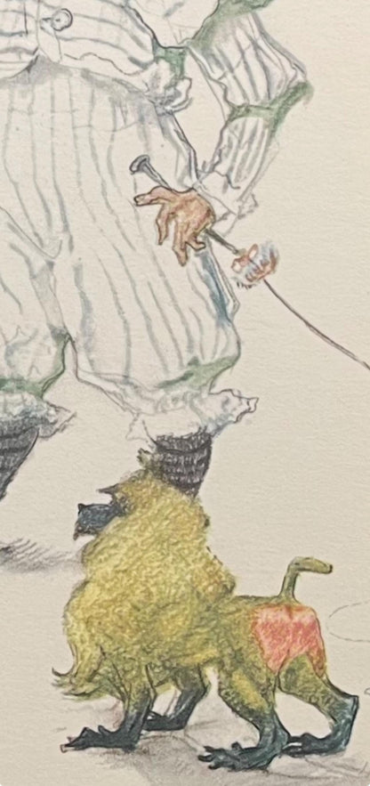 Henri De Toulouse-Lautrec, Clown Training A Horse And Monkey, Henri De Toulouse-Lautrec, At The