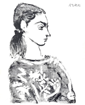Pablo Picasso, Composition, Picasso Lithographs Since 1945, Cincinnati Art Museum, Lithograph