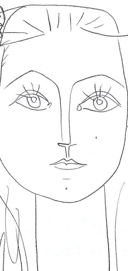 Pablo Picasso, Composition, Picasso Lithographs Since 1945, Cincinnati Art Museum, Lithograph