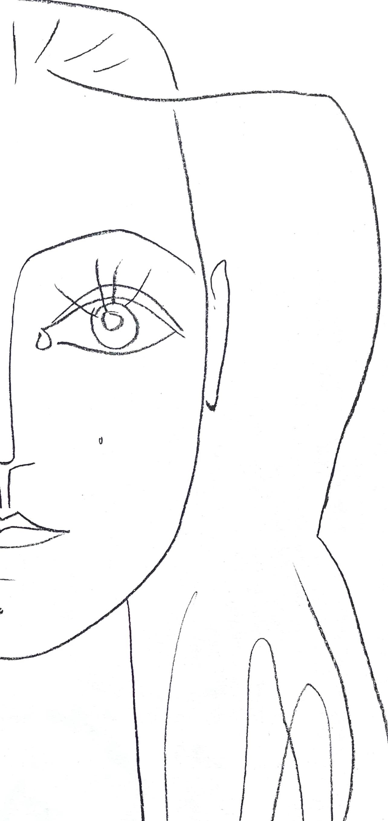 Pablo Picasso, Composition, Picasso Lithographs Since 1945, Cincinnati Art Museum, Lithograph