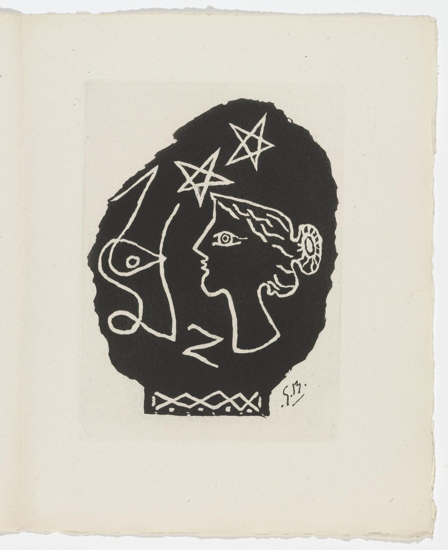 Georges Braque, Composition, Du Cubisme, Etching