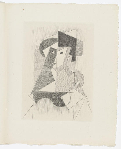 Jean Metzinger, Femme Sa Toilette (Metzinger, Am-18-013), Du Cubisme, Etching