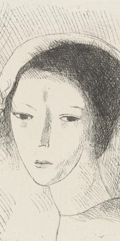 Marie Laurencin, Tte De Jeune Fille (Marchesseau 250), Du Cubisme, Etching