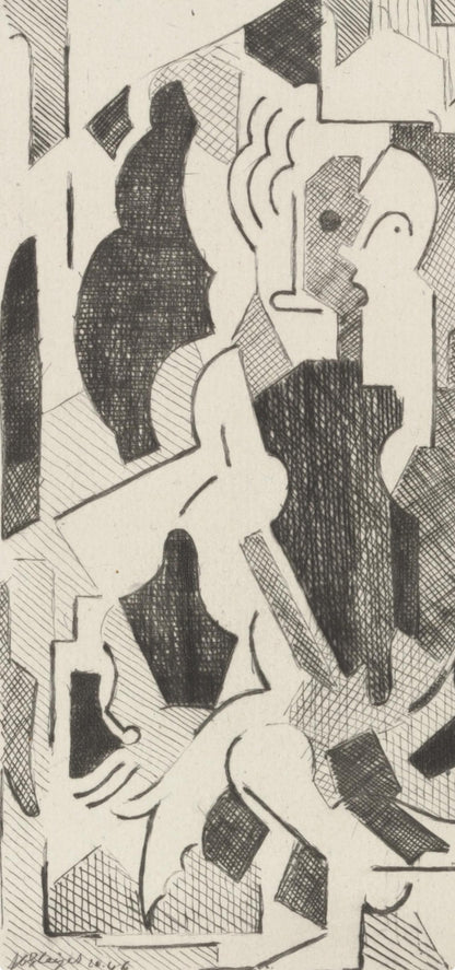 Albert Gleizes, Composition, Du Cubisme, Etching