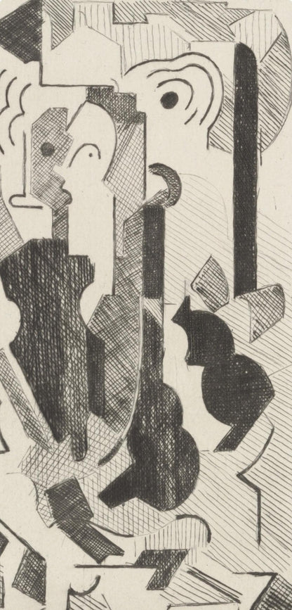 Albert Gleizes, Composition, Du Cubisme, Etching